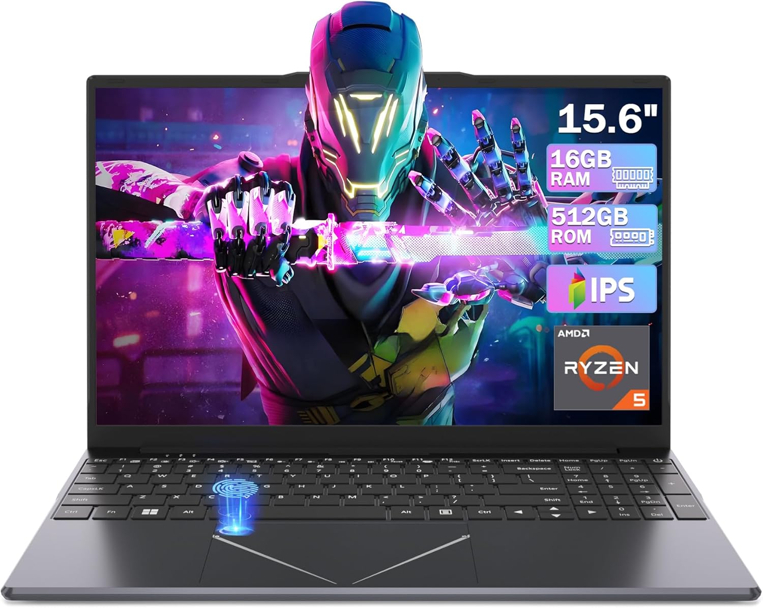 15.6" Laptop PC Review: Touch ID for Enhanced Security