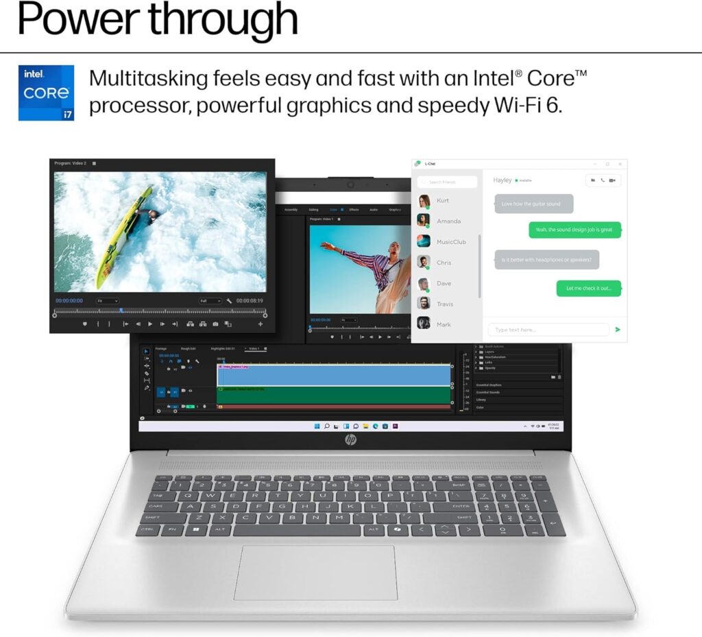 Laptop image - HP 17 i7-1355U Review