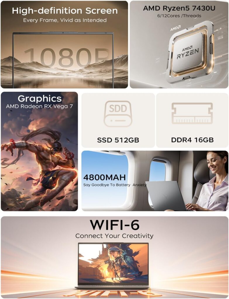 ACEMAGIC LX15 Pro Review — Eight Cores, a Big Battery, and One Truth Worth Knowing Image of laptop specs in this ACEMAGIC LX15 Pro Review