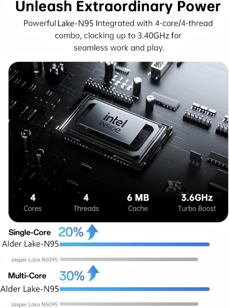 Image of Intel N95 laptop UK for ACEMAGIC AX17 review