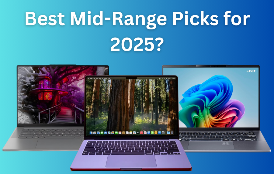 Best Mid-Range Laptops of 2025 Best Mid-Range Laptops of 2025