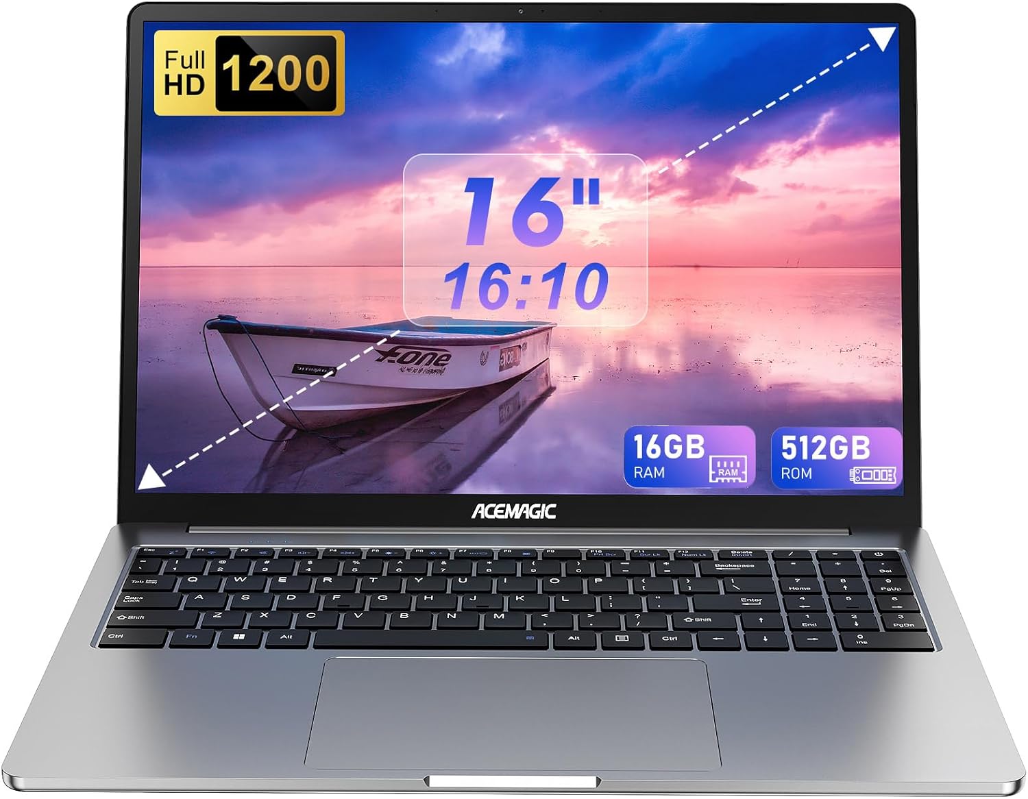 ACEMAGIC 16 inch FHD Laptop Review: Great Specs for Budget Users.