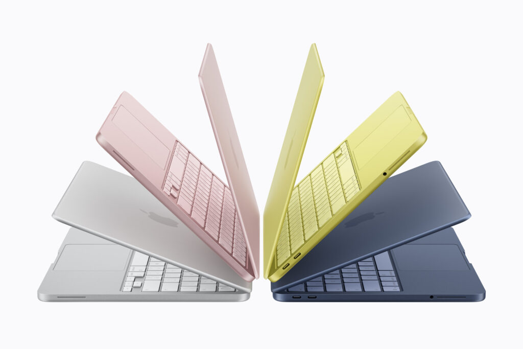 Apple MacBook Neo Review — The Mac That Changes Everything Apple MacBook Neo all four colours Silver Blush Citrus Indigo — Apple MacBook Neo review 2026 UK