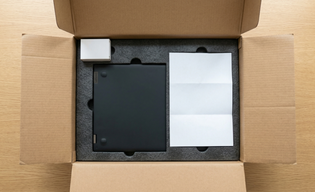 Is a Refurbished Laptop Worth Buying in 2026? Here's the Honest Answer Refurbished Lenovo ThinkPad T14 in open shipping box with documentation