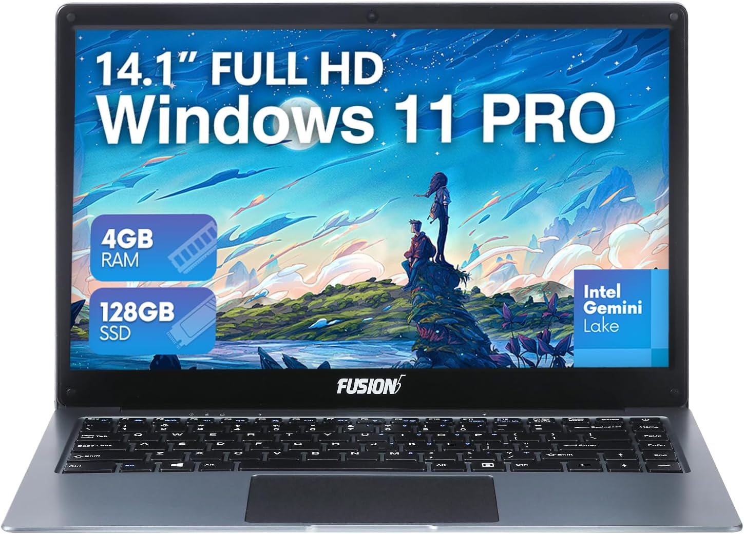 Fusion5 A90B+ Pro - Full HD Laptop for Effortless Multimedia Enjoyment