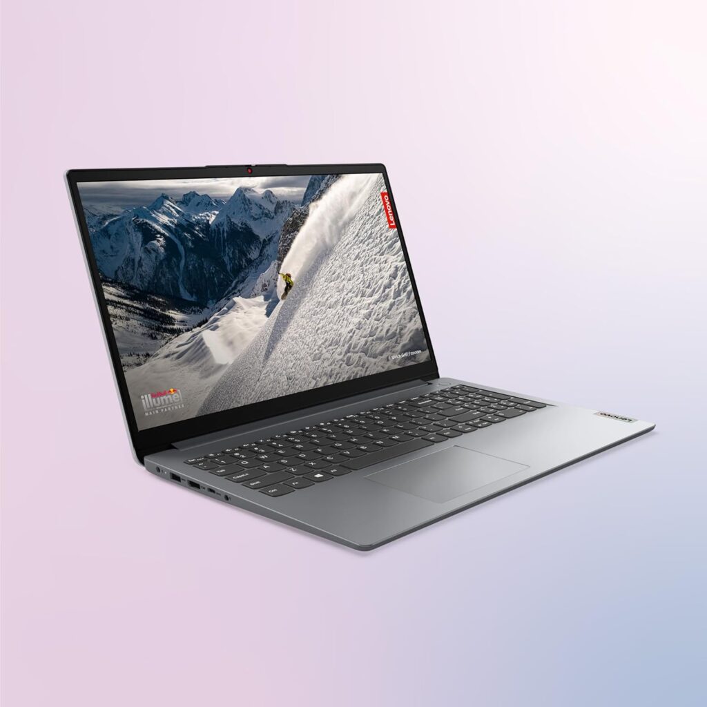 Lenovo IdeaPad 1 — 15.6" Full HD | AMD Ryzen 5 7520U | 16GB RAM | 512GB SSD | Windows 11