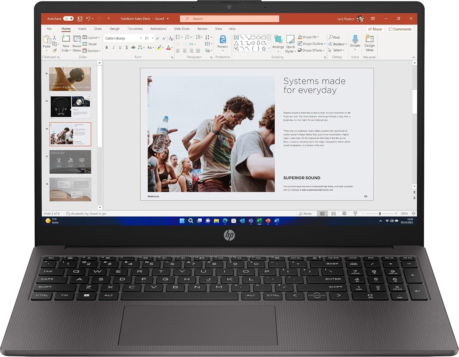 HP 250 G10 Analysis: Pro OS, Fixed Limits